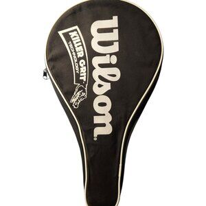 Wilson Platform Tennis Paddle Bag Cover Case Holds One Paddle Black White
